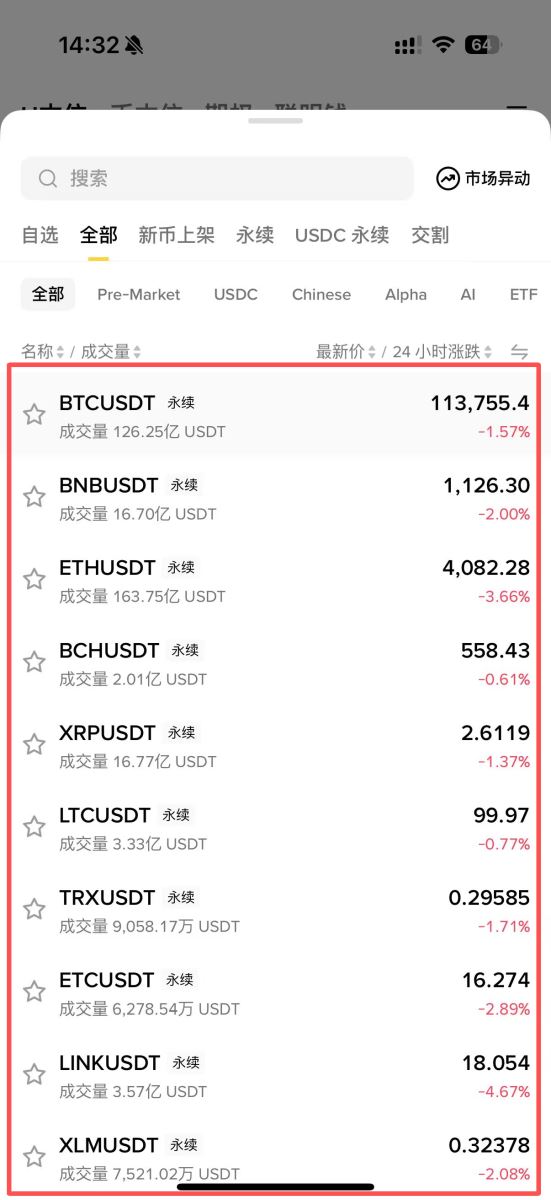 币安合约最新教学