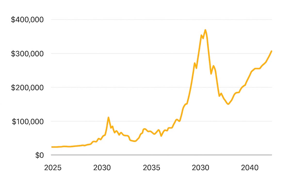 比特币是什么？比特币价格预测2025-2040年